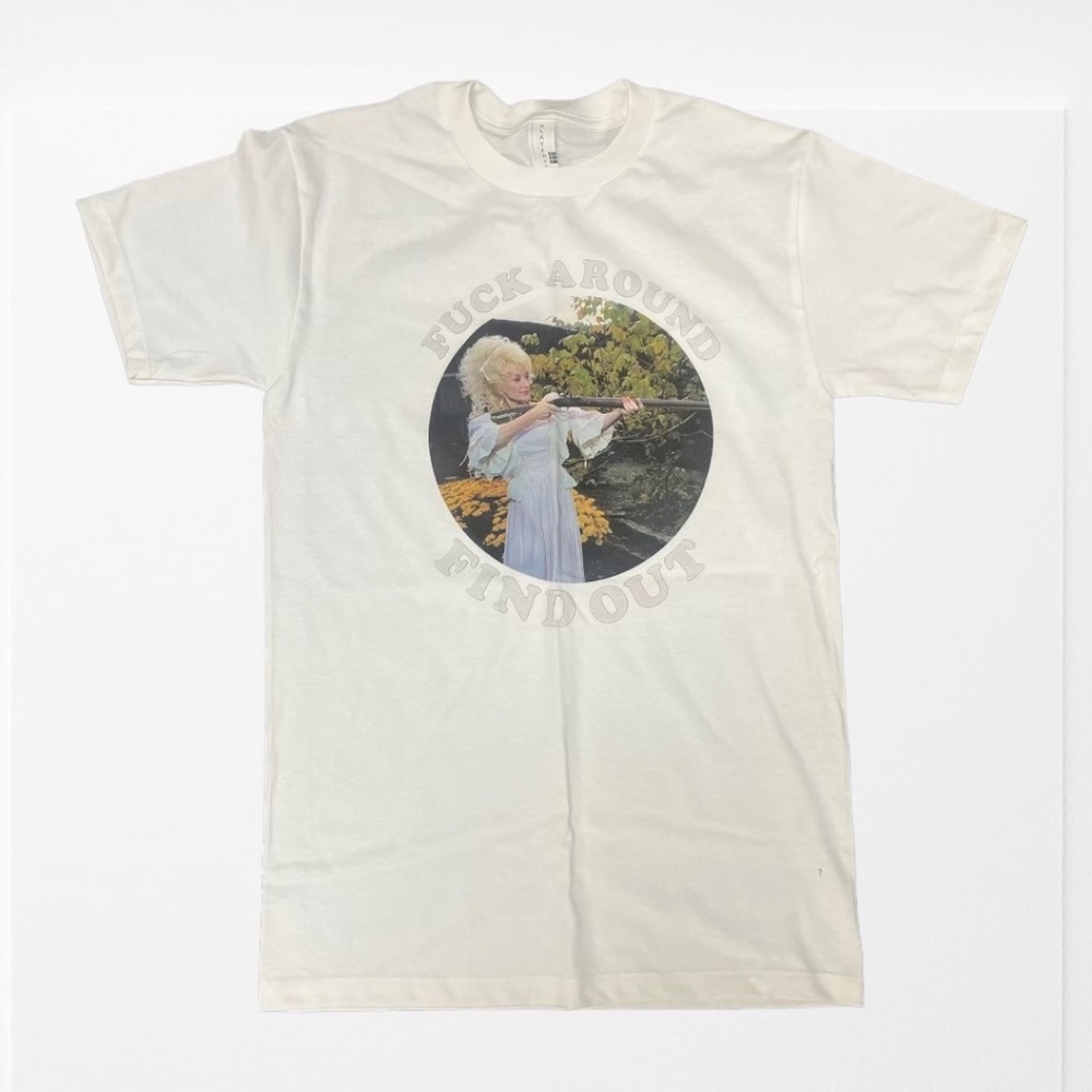 DOLLY FAFO Graphic Tee White